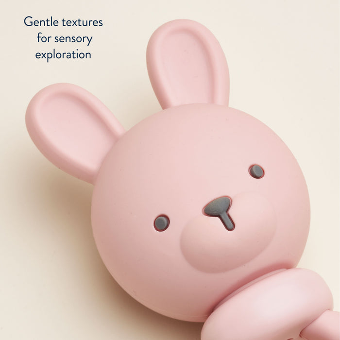Shake & Smile™ Silicone Rattle Teether - default