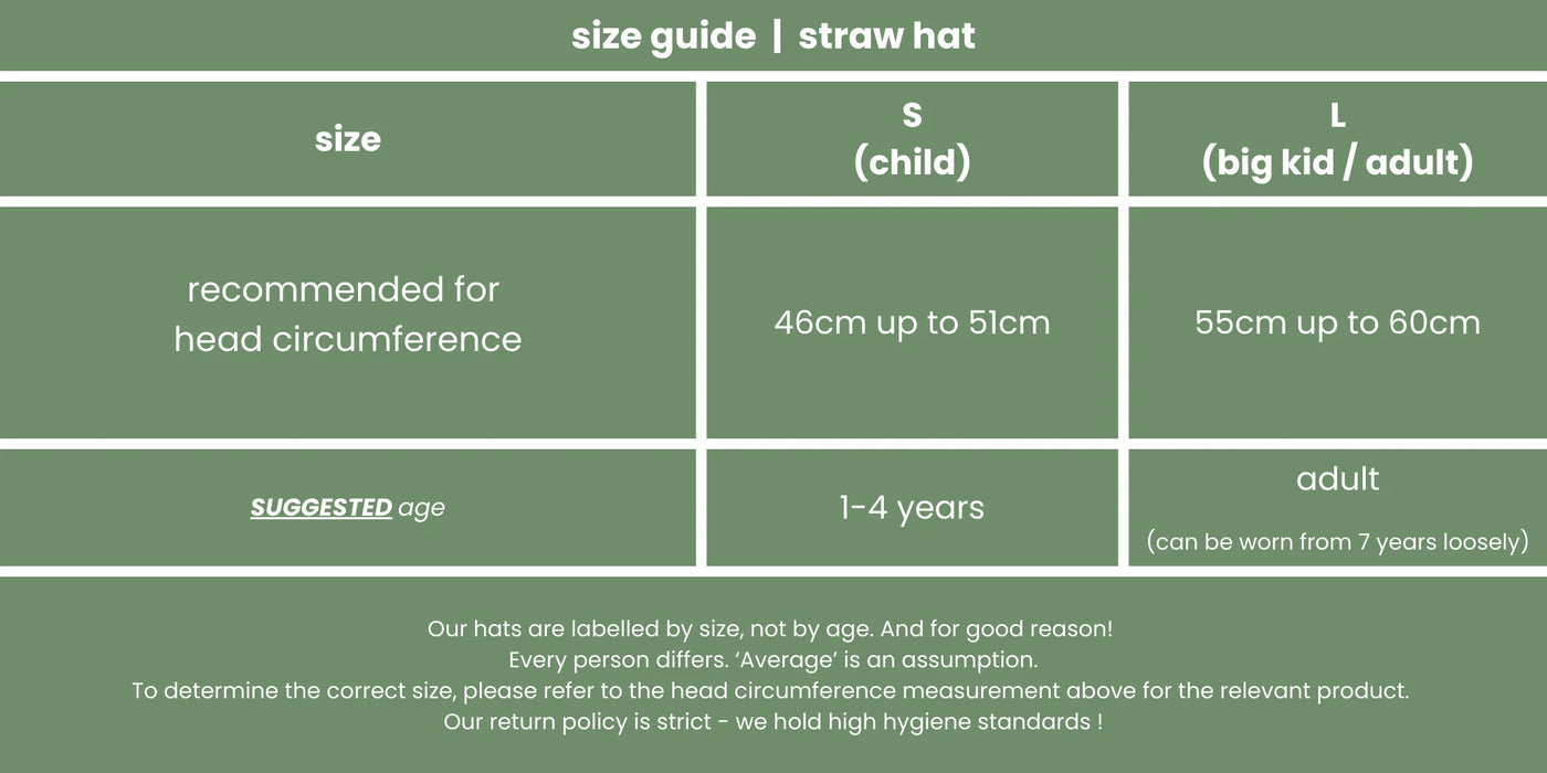Straw Hat | natural -