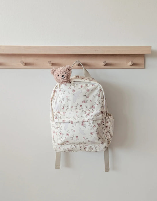 Mini Backpack - Flowers and birds