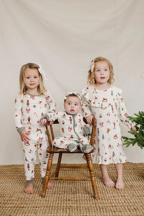 Merry & Bright Ribbed Bamboo Cozy Set