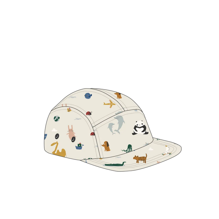 Rory Printed Ball Cap || Around the World
