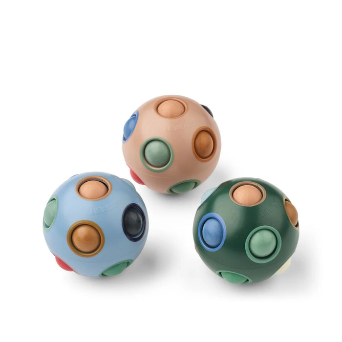 SOLENE Puzzle Ball 3-pack - Pale tuscany mix