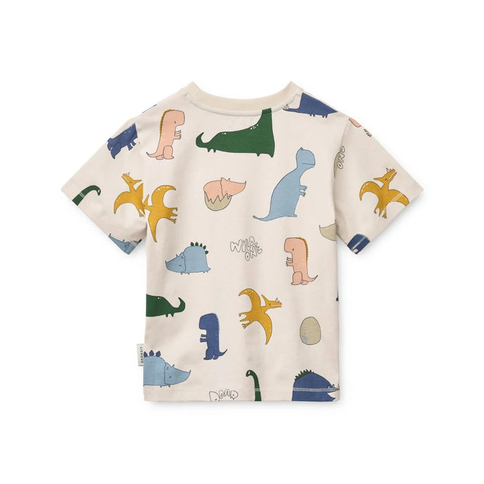 FRANCIS Short-sleeve T-shirt - Dino roar / Sandy