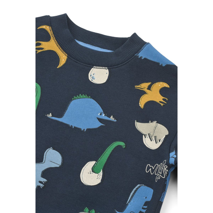 Ridley Printed Sweatshirt - Dino roar / Classic navy