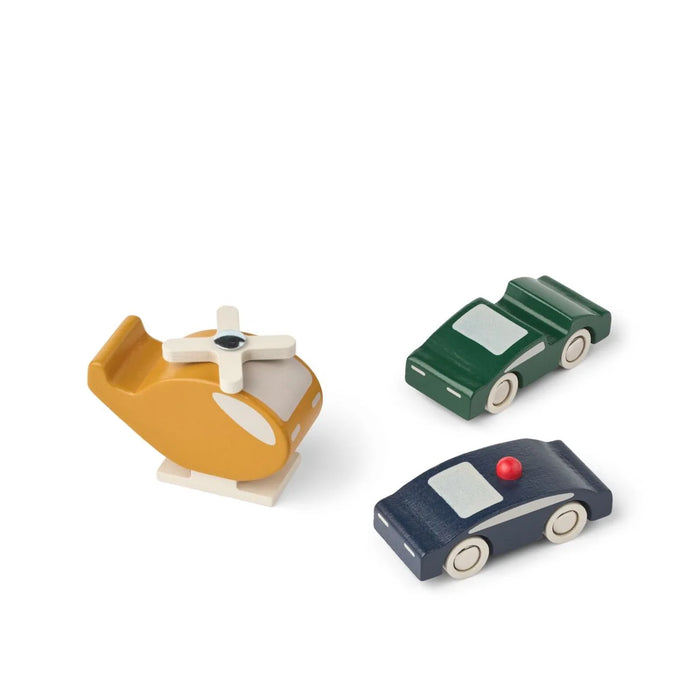 JORDY Vehicle Set 3-pack - Classic Navy / Yuzu Mix