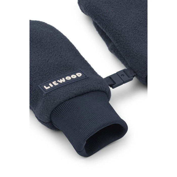 SOLAR Fleece Baby Mittens - Classic navy