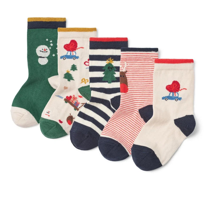 Silas Socks 5-Pack
