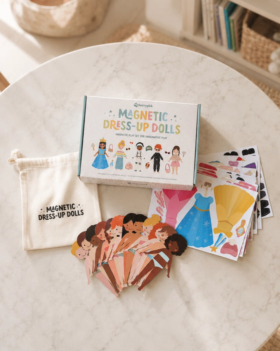 Magnetic Dress Up Dolls Play Set