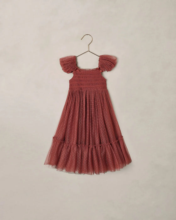 Clara Dress Ruby