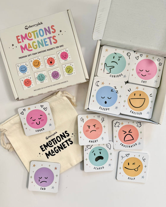 Emotions Magnets - Soft Foam Magnets (20pc set)