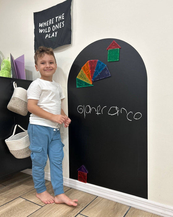 Magic Playwall - Arch Magnetic Wall Decal for Kids: Blush