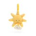 Jellycat amuseable sun lullaby pull toy yellow star and white cloud