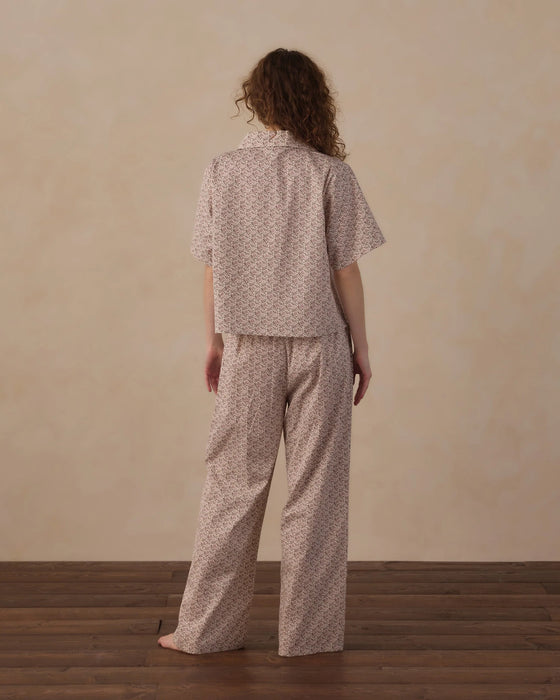 Women's Woven Pajama Set Primrose