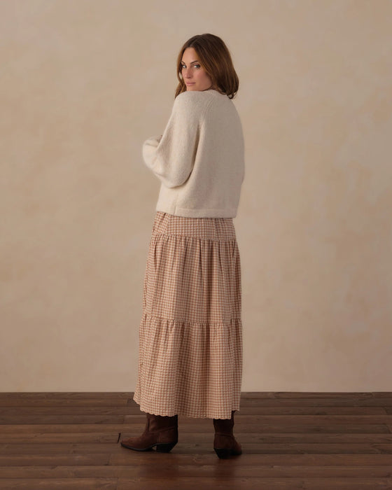 Women's Fuzzy Cardigan Natural