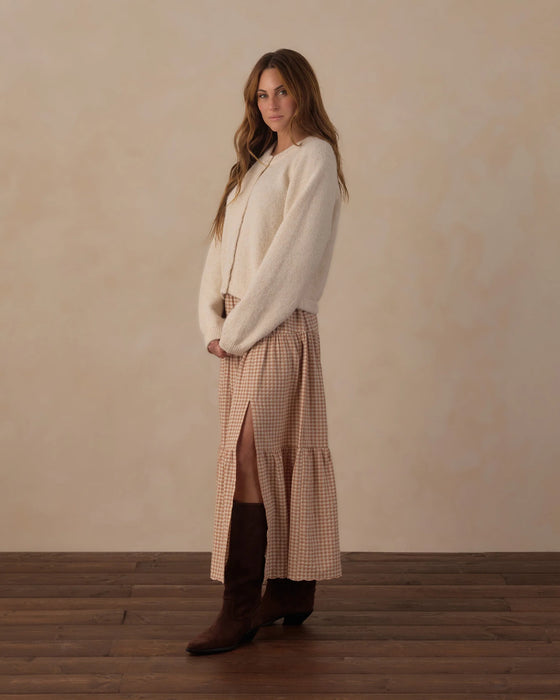 Women's Fuzzy Cardigan Natural