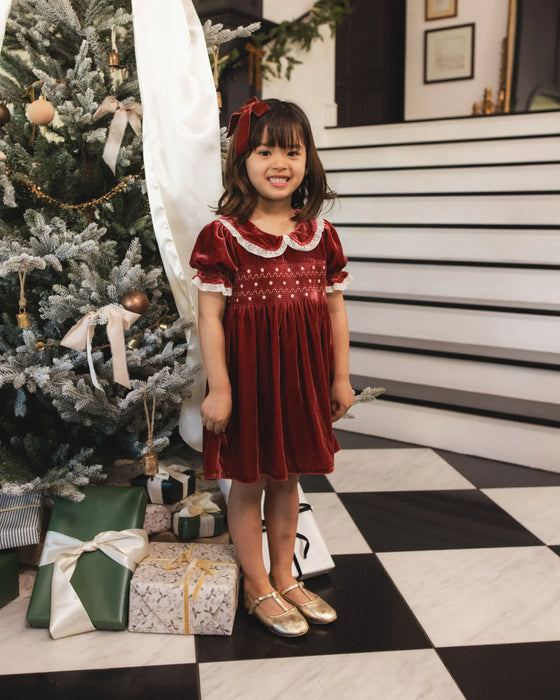 Elizabeth Dress Ruby