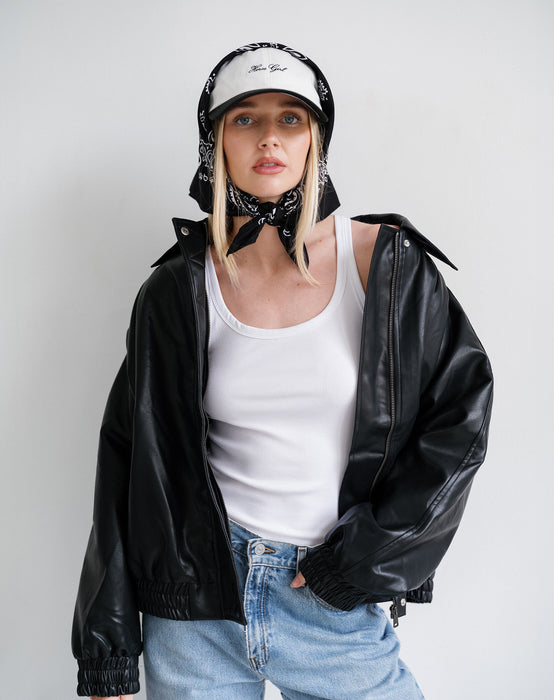 Oversized Bomber Jacket