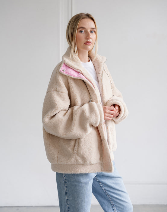 Snap Sherpa Jacket