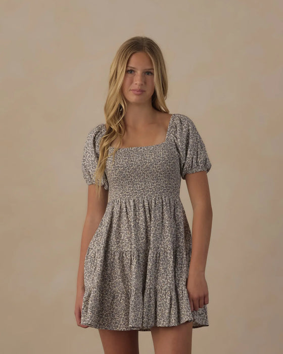 Teen Emily Dress Slate Floral