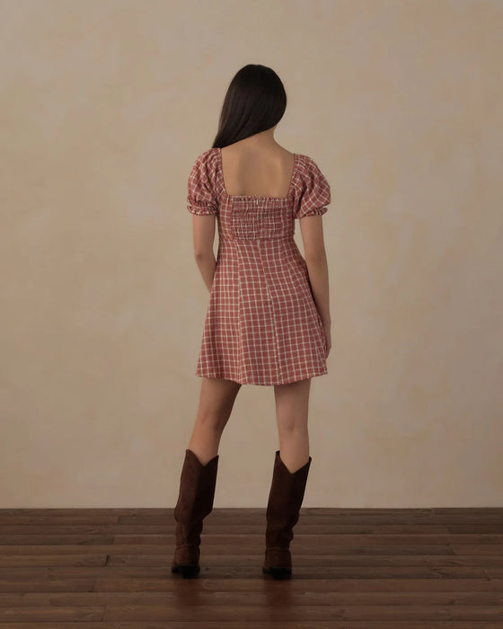 Teen Zoe Dress Vintage Plaid