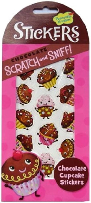chocolate cupcake scratch and sniff