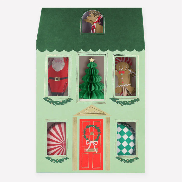 Festive House Christmas Cupcake Kit