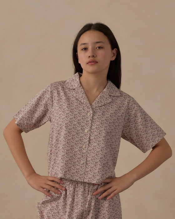 Teen Woven Pajama Set Primrose