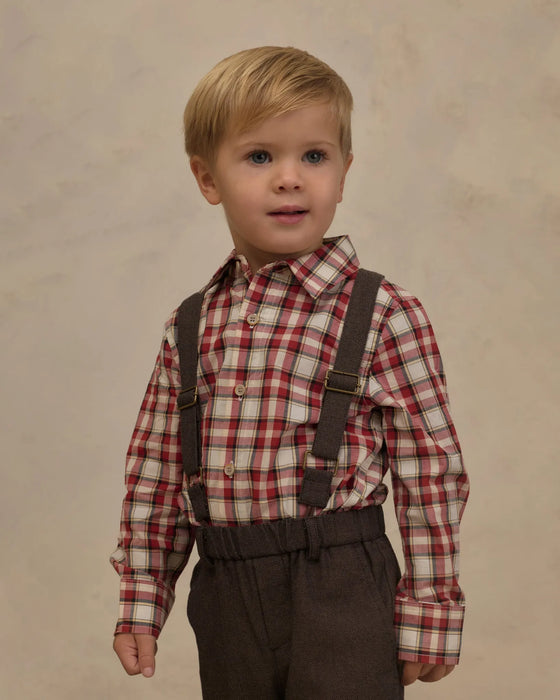 Harrison Button Down Holiday Tartan