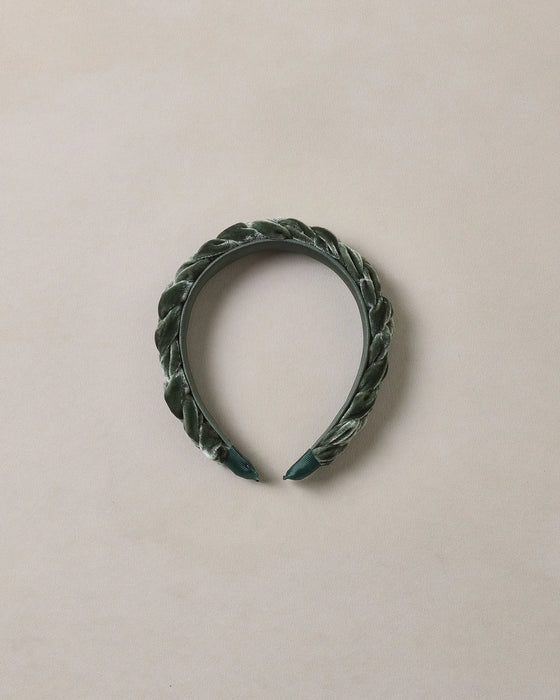 Braided Headband Green