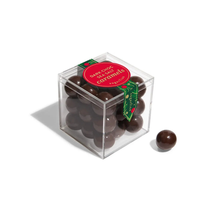 Dark Chocolate Sea Salt Caramels