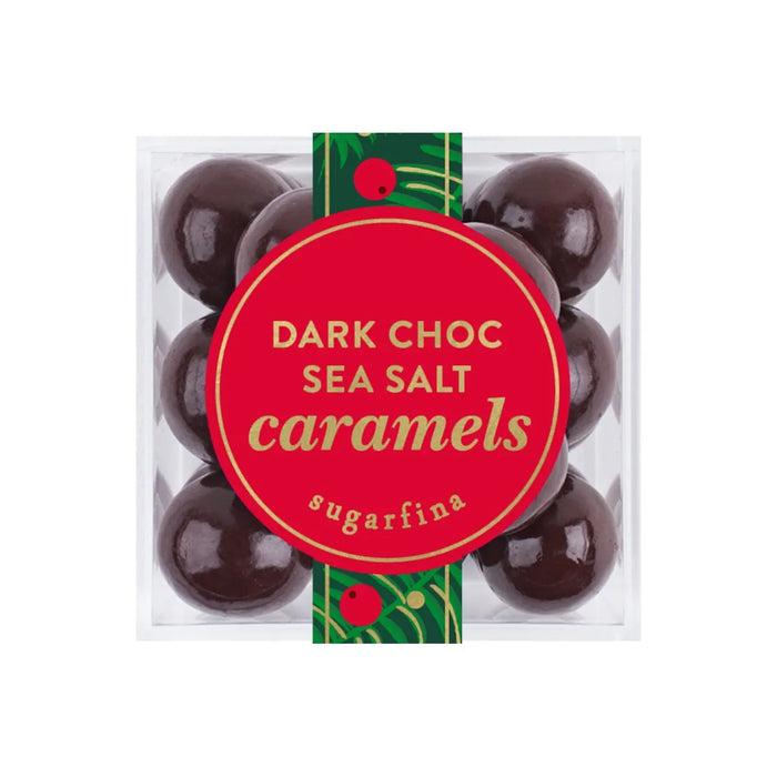Dark Chocolate Sea Salt Caramels