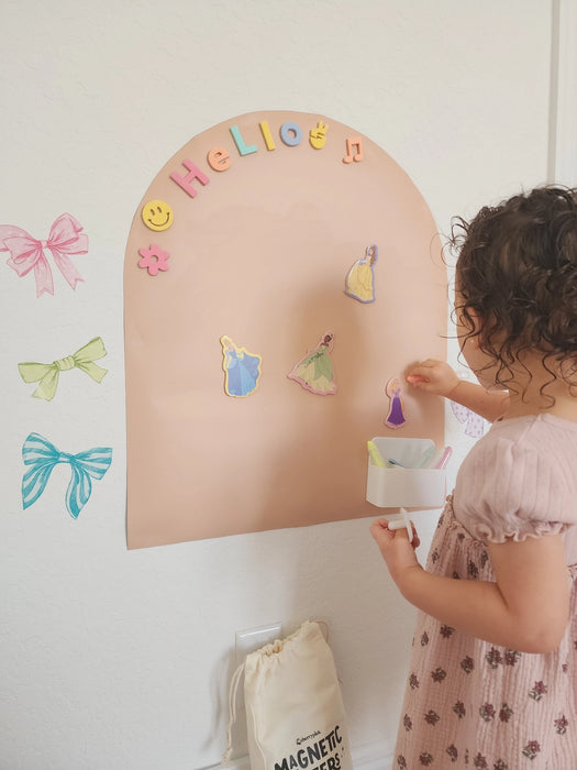 MINI Magic Playwall - Arch Magnetic Art Wall Decal for Small Spaces