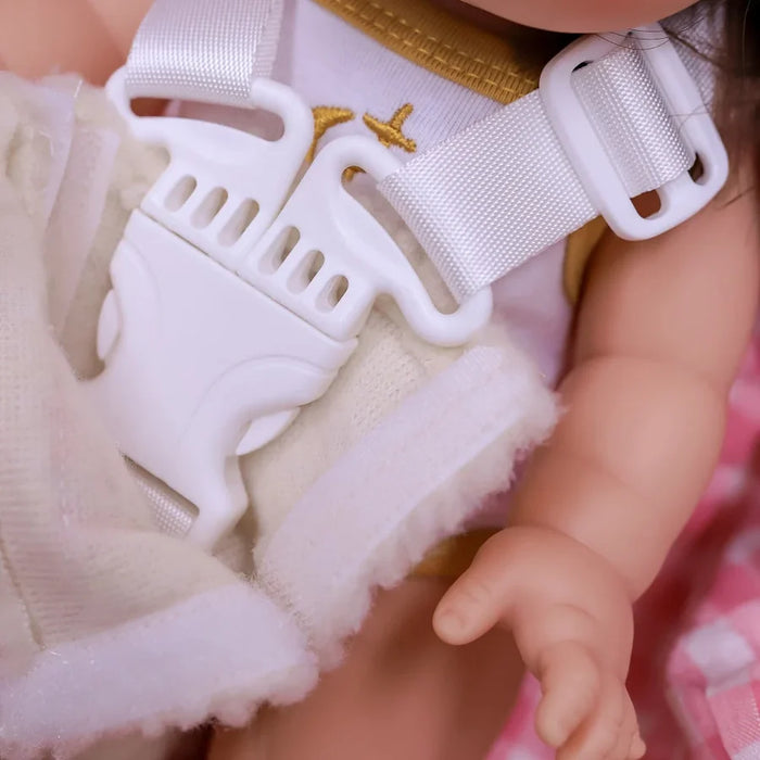 Doll Capsule - Cherry gingham