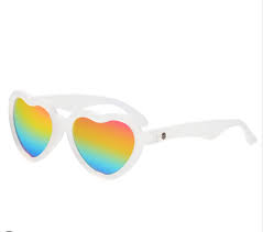 Limited Edition Heart Non-Polarized Sunglasses || THE RAINBOW