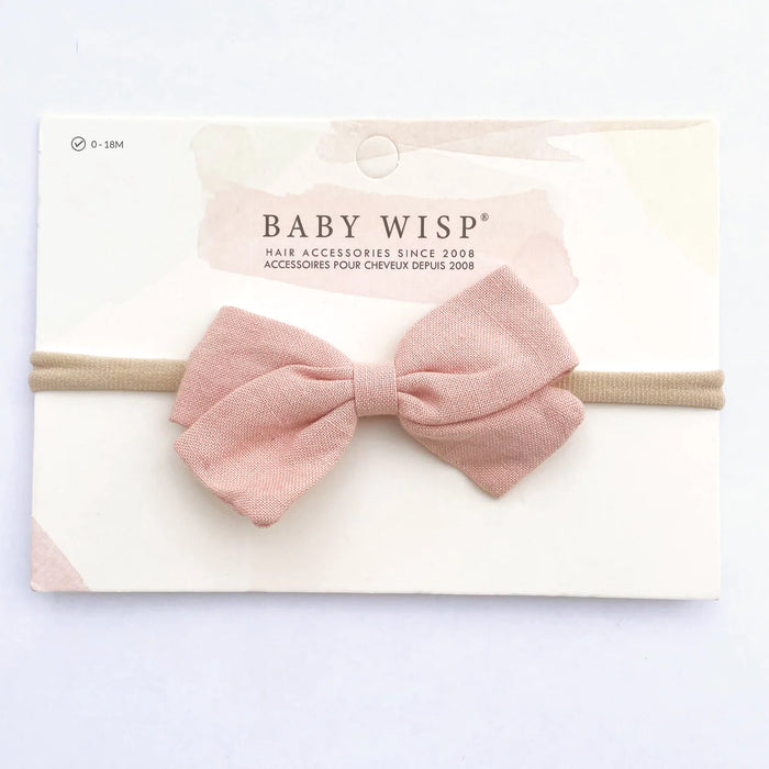 Emma  Fabric Baby Bow Infant Headbands
