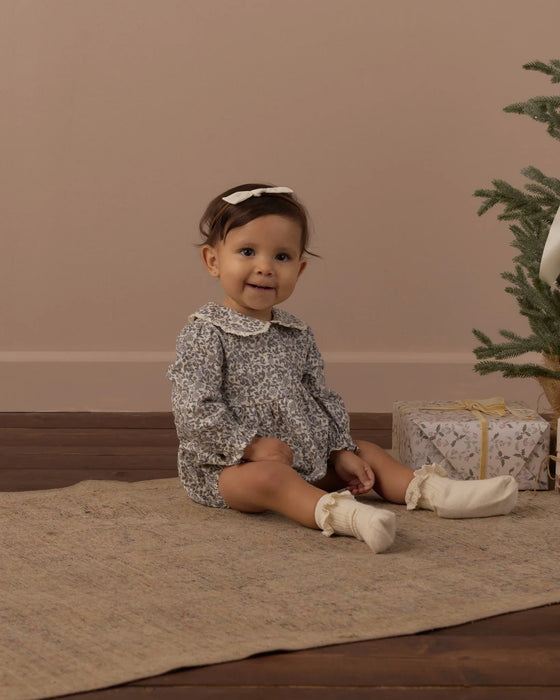 Cora Romper Slate Floral