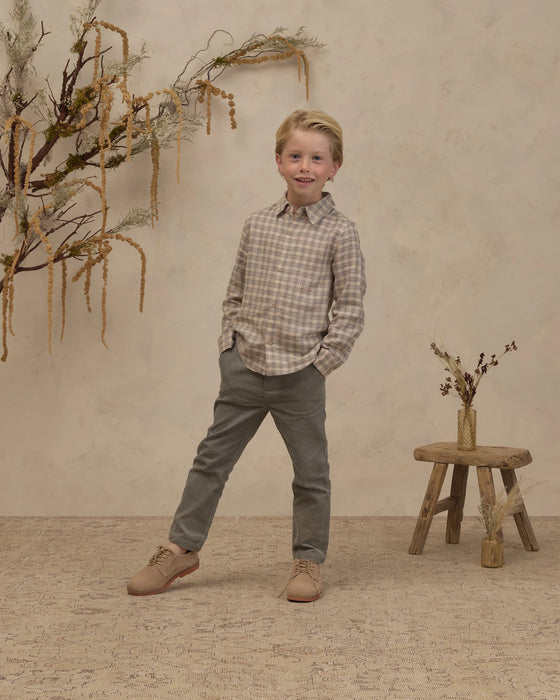 Harrison Button Down Fall Plaid Shirt