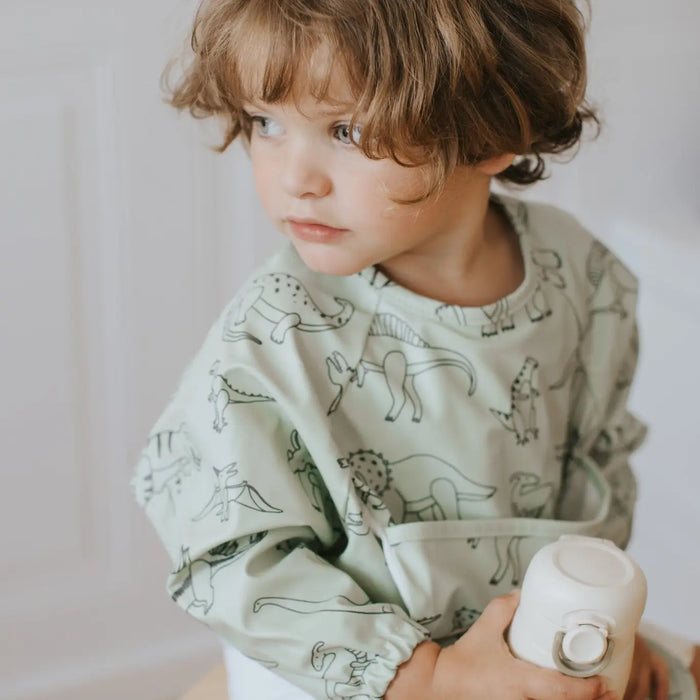 Long sleeves Bib - Dinosaurs
