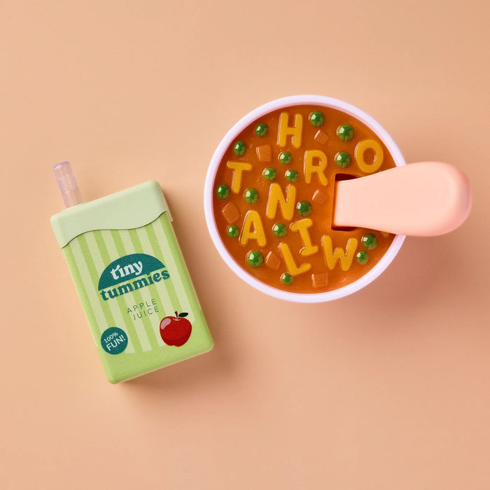 Tiny Tummies Set - Alphabet Soup Bowl and Juice Box