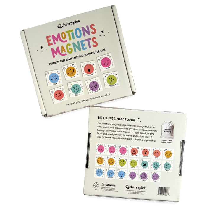 Emotions Magnets - Soft Foam Magnets (20pc set)