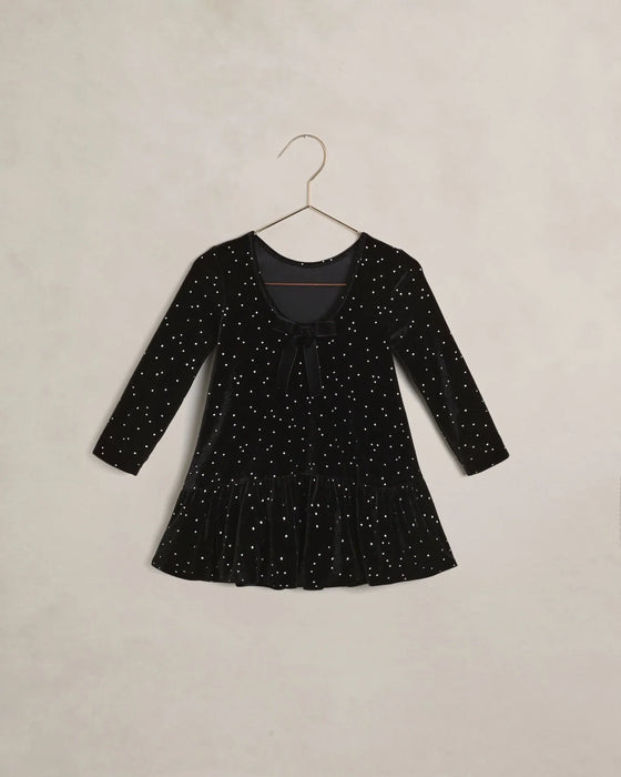 Penny Dress Black Rhinestone