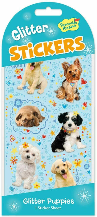 Glitter Puppies stickers