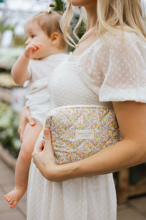 Quilted Pouch - Dans le sac x Liberty London - Mimosa