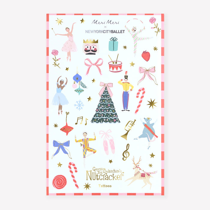 Meri Meri x New York City Ballet Temporary Tattoos (x 2 sheets)