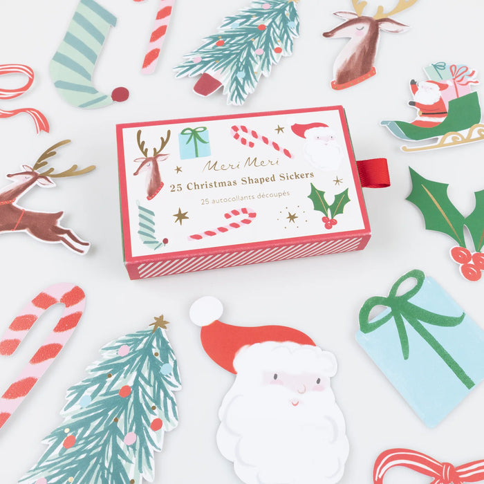 Christmas Shaped Stickers