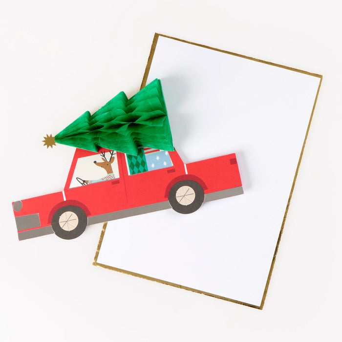 Honeycomb Tree Car Card