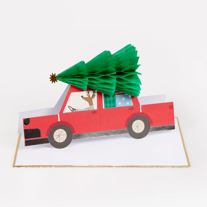 Honeycomb Tree Car Card