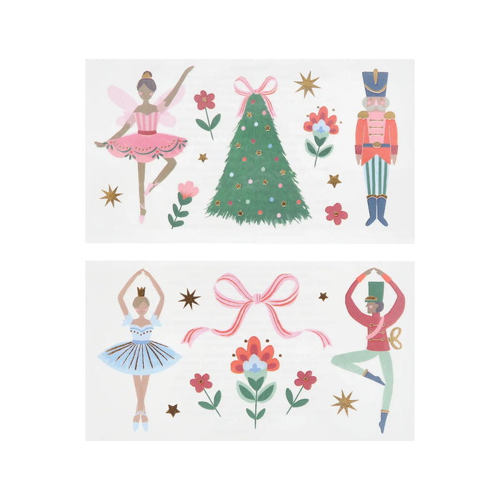 Nutcracker Temporary Tattoos