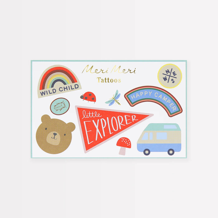 Camping Adventure Tattoos