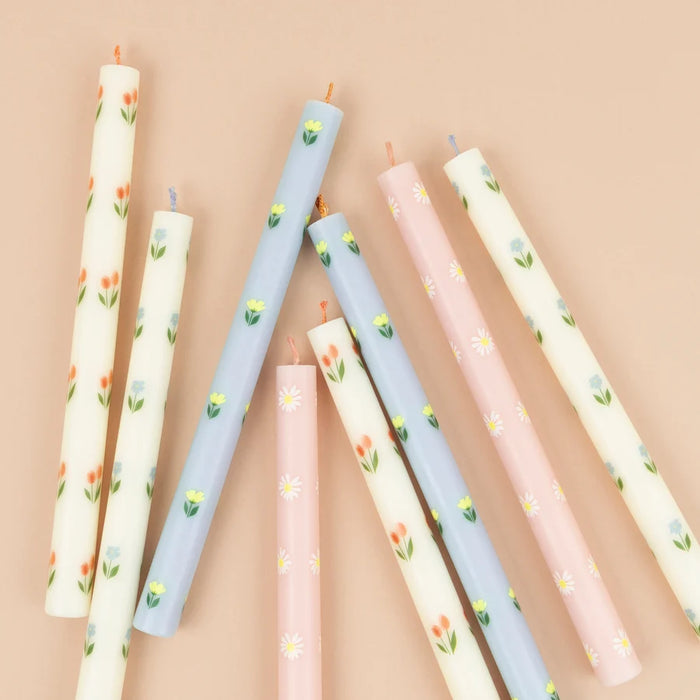 Floral Table Candle (Single)